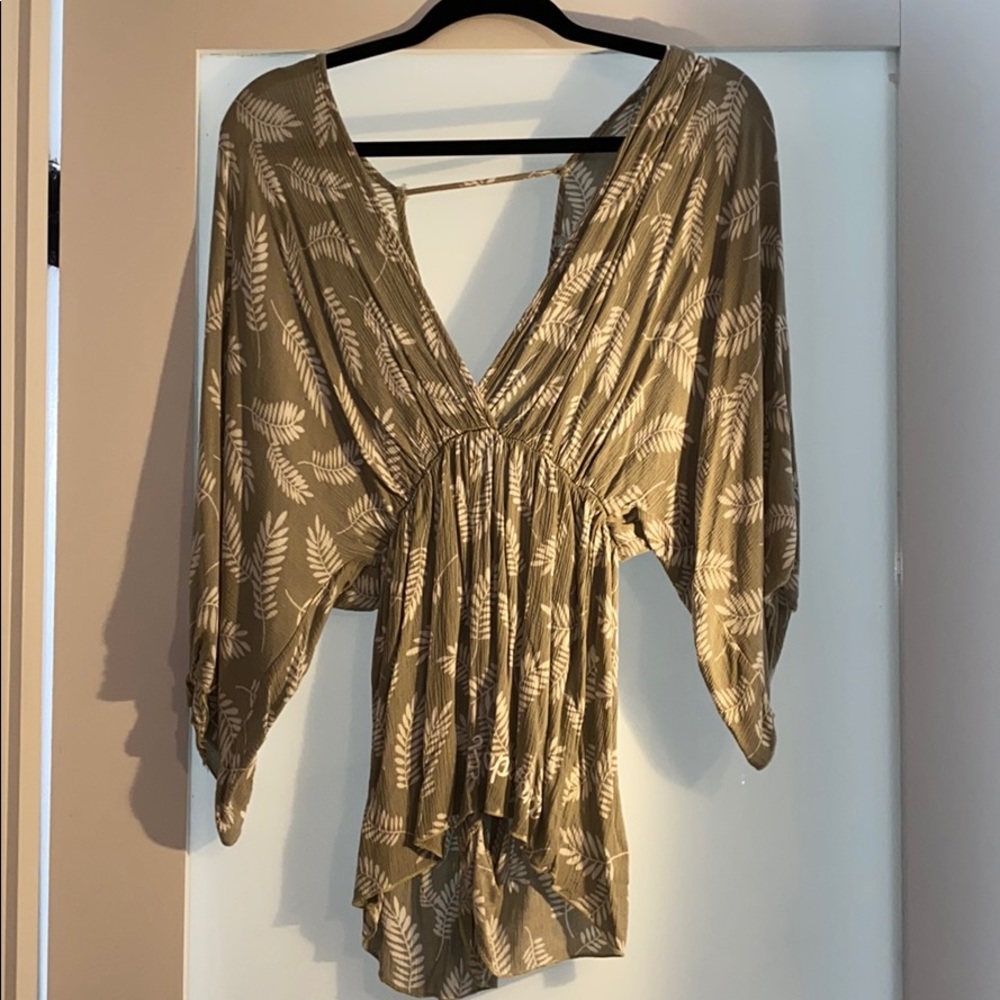 Light olive green romper